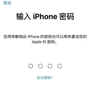 齐河苹果15维修网点分享iPhone 15六位密码怎么改四位 