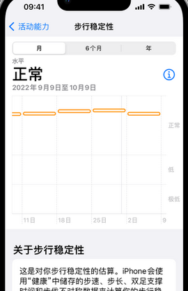 齐河iPhone手机维修如何在iPhone开启'步行稳定性通知'