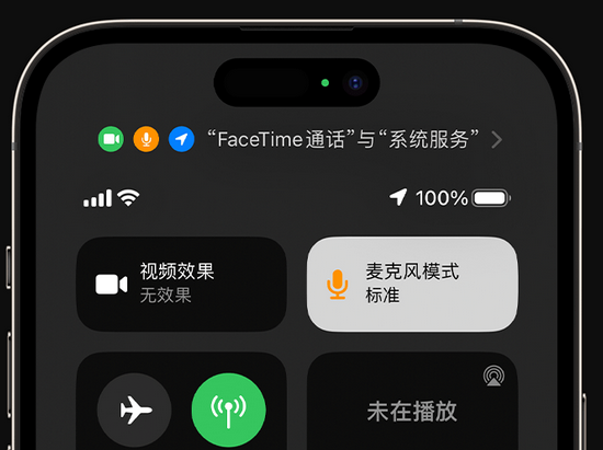 齐河苹果授权维修网点分享iPhone在通话时让你的声音更清晰 