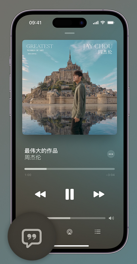 齐河iphone维修分享如何在iPhone上使用Apple Music全新唱歌功能 