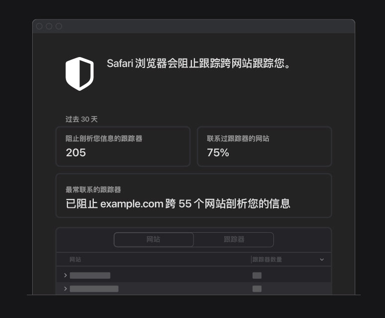 齐河苹果手机维修分享如何在 Safari 浏览器中查看和打开隐私报告 